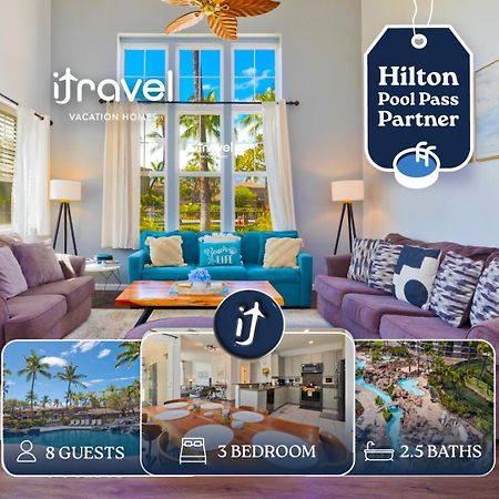 וויקולואה Hilton Pool Pass Included - Stylish Central Villa Mins To Beach Pool & Spa מראה חיצוני תמונה